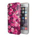 Vibrant Pink Vintage Rose Field iPhone 6/6s or 6/6s Plus 2-Piece Hybrid INK-Fuzed Case
