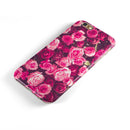 Vibrant Pink Vintage Rose Field iPhone 6/6s or 6/6s Plus 2-Piece Hybrid INK-Fuzed Case