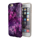 Vibrant Purple Deep Space iPhone 6/6s or 6/6s Plus 2-Piece Hybrid INK-Fuzed Case