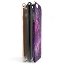Vibrant Purple Deep Space iPhone 6/6s or 6/6s Plus 2-Piece Hybrid INK-Fuzed Case