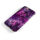 Vibrant Purple Deep Space iPhone 6/6s or 6/6s Plus 2-Piece Hybrid INK-Fuzed Case
