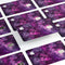 Vibrant Purple Deep Space - Premium Protective Decal Skin-Kit for the Apple Credit Card