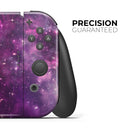 Vibrant Purple Deep Space // Skin Decal Wrap Kit for Nintendo Switch Console & Dock, Joy-Cons, Pro Controller, Lite, 3DS XL, 2DS XL, DSi, or Wii - Vinyl Skin Wrap for Nintendo Switch 2, OLED, Lite, Pro Controller, Wii & Classic Handhelds