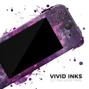 Vibrant Purple Deep Space // Skin Decal Wrap Kit for Nintendo Switch Console & Dock, Joy-Cons, Pro Controller, Lite, 3DS XL, 2DS XL, DSi, or Wii - Vinyl Skin Wrap for Nintendo Switch 2, OLED, Lite, Pro Controller, Wii & Classic Handhelds