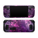 Vibrant Purple Deep Space // Full Body Skin Decal Wrap Kit for the Steam Deck handheld gaming computer