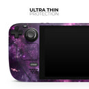 Vibrant Purple Deep Space // Full Body Skin Decal Wrap Kit for the Steam Deck handheld gaming computer