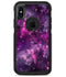 Vibrant Purple Deep Space - iPhone X OtterBox Case & Skin Kits
