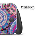 Vibrant Purple Paisley V5 // Skin Decal Wrap Kit for Nintendo Switch Console & Dock, Joy-Cons, Pro Controller, Lite, 3DS XL, 2DS XL, DSi, or Wii - Vinyl Skin Wrap for Nintendo Switch 2, OLED, Lite, Pro Controller, Wii & Classic Handhelds