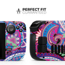 Vibrant Purple Paisley V5 // Full Body Skin Decal Wrap Kit for the Steam Deck handheld gaming computer