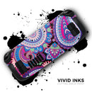 Vibrant Purple Paisley V5 // Full Body Skin Decal Wrap Kit for the Steam Deck handheld gaming computer
