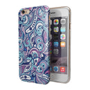 Vibrant Purple Toned Sproutaneous iPhone 6/6s or 6/6s Plus 2-Piece Hybrid INK-Fuzed Case