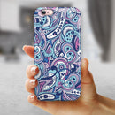 Vibrant Purple Toned Sproutaneous iPhone 6/6s or 6/6s Plus 2-Piece Hybrid INK-Fuzed Case