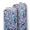 Vibrant Purple Toned Sproutaneous iPhone 6/6s or 6/6s Plus 2-Piece Hybrid INK-Fuzed Case