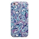 Vibrant Purple Toned Sproutaneous iPhone 6/6s or 6/6s Plus 2-Piece Hybrid INK-Fuzed Case