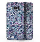 Vibrant Purple Toned Sproutaneous - Samsung Galaxy S8 Full-Body Skin Kit