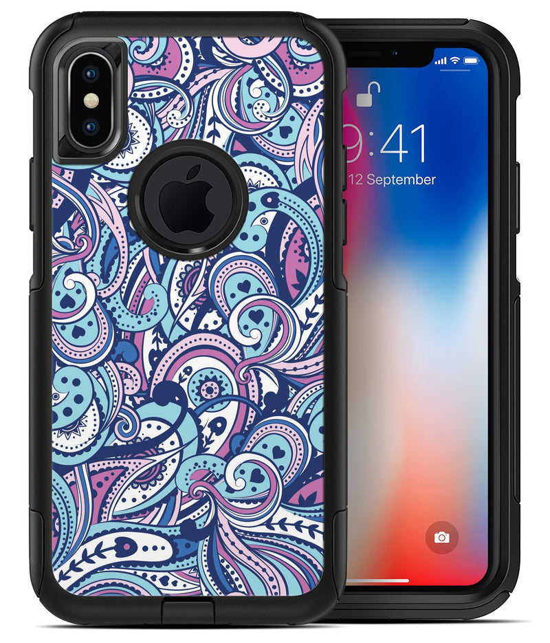 Vibrant Purple Toned Sproutaneous - iPhone X OtterBox Case & Skin Kits