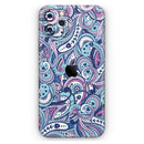 Vibrant Purple Toned Sproutaneous - Protective Skin Wrap & Decal – Compatible with iPhone SE to iPhone 17 Pro Max (All Models)