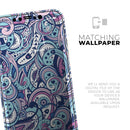 Vibrant Purple Toned Sproutaneous - Protective Skin Wrap & Decal – Compatible with iPhone SE to iPhone 17 Pro Max (All Models)