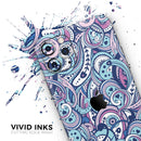 Vibrant Purple Toned Sproutaneous - Protective Skin Wrap & Decal – Compatible with iPhone SE to iPhone 17 Pro Max (All Models)