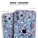 Vibrant Purple Toned Sproutaneous - Protective Skin Wrap & Decal – Compatible with iPhone SE to iPhone 17 Pro Max (All Models)