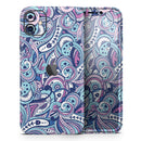 Vibrant Purple Toned Sproutaneous - Protective Skin Wrap & Decal – Compatible with iPhone SE to iPhone 17 Pro Max (All Models)