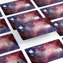 Vibrant Space - Premium Protective Decal Skin-Kit for the Apple Credit Card