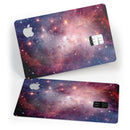 Vibrant Space - Premium Protective Decal Skin-Kit for the Apple Credit Card