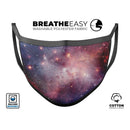Vibrant Space - Made in USA Mouth Cover Unisex Anti-Dust Cotton Blend Reusable & Washable Face Mask with Adjustable Sizing for Adult or Child