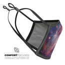 Vibrant Space - Made in USA Mouth Cover Unisex Anti-Dust Cotton Blend Reusable & Washable Face Mask with Adjustable Sizing for Adult or Child