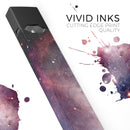 Vibrant Space - Premium Decal Protective Skin-Wrap Sticker compatible with the Juul Labs vaping device