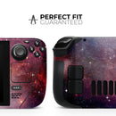 Vibrant Space // Vinyl Skin Wrap for Steam Deck OLED & Steam Deck (LCD) — Soft Matte or Ultra Gloss