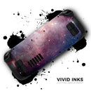 Vibrant Space // Vinyl Skin Wrap for Steam Deck OLED & Steam Deck (LCD) — Soft Matte or Ultra Gloss