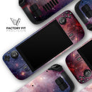 Vibrant Space // Vinyl Skin Wrap for Steam Deck OLED & Steam Deck (LCD) — Soft Matte or Ultra Gloss