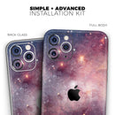 Vibrant Space - Protective Skin Wrap & Decal – Compatible with iPhone SE to iPhone 17 Pro Max (All Models)