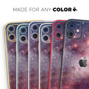 Vibrant Space - Protective Skin Wrap & Decal – Compatible with iPhone SE to iPhone 17 Pro Max (All Models)