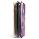 Vibrant Sparkly Pink Nebula iPhone 6/6s or 6/6s Plus 2-Piece Hybrid INK-Fuzed Case