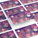 Vibrant Sparkly Pink Nebula - Premium Protective Decal Skin-Kit for the Apple Credit Card