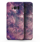 Vibrant Sparkly Pink Nebula - Samsung Galaxy S8 Full-Body Skin Kit