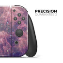 Vibrant Sparkly Pink Nebula // Skin Decal Wrap Kit for Nintendo Switch Console & Dock, Joy-Cons, Pro Controller, Lite, 3DS XL, 2DS XL, DSi, or Wii - Vinyl Skin Wrap for Nintendo Switch 2, OLED, Lite, Pro Controller, Wii & Classic Handhelds