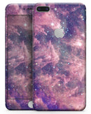 Vibrant Sparkly Pink Nebula - Skin-kit for the iPhone 8 or 8 Plus