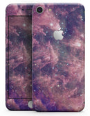 Vibrant Sparkly Pink Nebula - Skin-kit for the iPhone 8 or 8 Plus