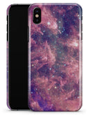 Vibrant Sparkly Pink Nebula - iPhone X Clipit Case