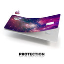 Vibrant Sparkly Pink Space - Premium Protective Decal Skin-Kit for the Apple Credit Card