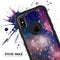 Vibrant Sparkly Pink Space - Skin Kit for the iPhone OtterBox Cases