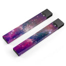 Vibrant Sparkly Pink Space - Premium Decal Protective Skin-Wrap Sticker compatible with the Juul Labs vaping device