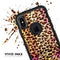 Vibrant Striped Cheetah Animal Print - Skin Kit for the iPhone OtterBox Cases