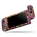 Vibrant Striped Cheetah Animal Print // Skin Decal Wrap Kit for Nintendo Switch Console & Dock, Joy-Cons, Pro Controller, Lite, 3DS XL, 2DS XL, DSi, or Wii - Vinyl Skin Wrap for Nintendo Switch 2, OLED, Lite, Pro Controller, Wii & Classic Handhelds