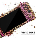 Vibrant Striped Cheetah Animal Print // Skin Decal Wrap Kit for Nintendo Switch Console & Dock, Joy-Cons, Pro Controller, Lite, 3DS XL, 2DS XL, DSi, or Wii - Vinyl Skin Wrap for Nintendo Switch 2, OLED, Lite, Pro Controller, Wii & Classic Handhelds