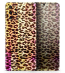 Vibrant Striped Cheetah Animal Print - Skin-Kit for the Samsung Galaxy S-Series S20, S20 Plus, S20 Ultra , S10 & others (All Galaxy Devices Available)