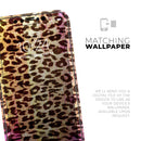 Vibrant Striped Cheetah Animal Print - Protective Skin Wrap & Decal – Compatible with iPhone SE to iPhone 17 Pro Max (All Models)
